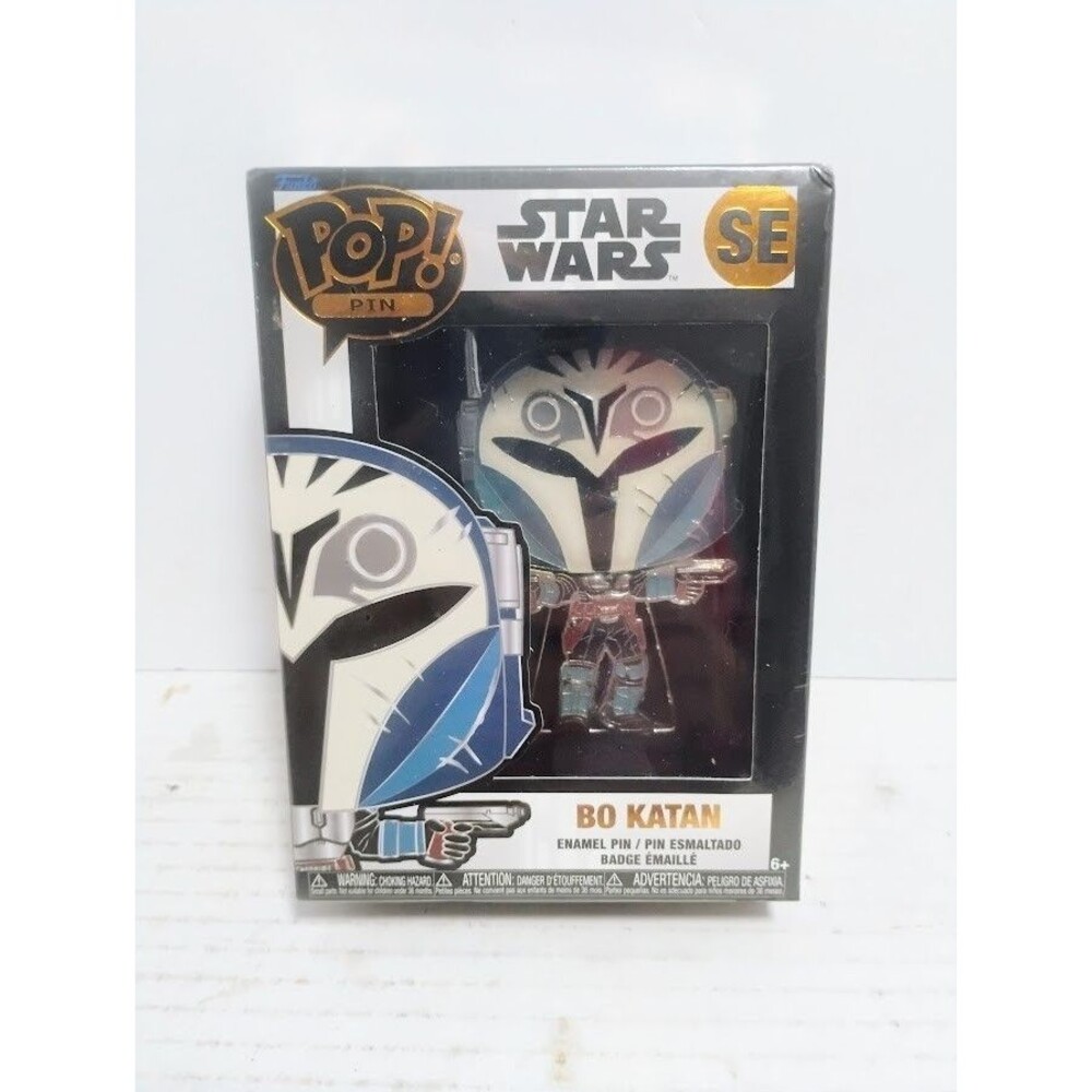 FUNKO POP! ENAMEL PIN STAR WARS BO KATAN SE NEW IN BOX SEALED